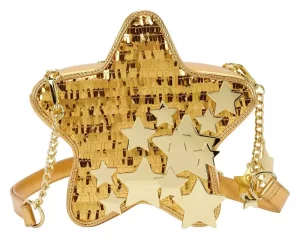 Borsa a Tracolla Loungefly Stelle d'Oro