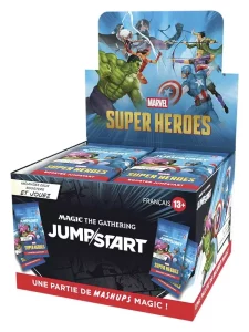 Magic the Gathering Marvel Super Heroes Jumpstart Booster Display (24) in Lingua Francese