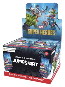Magic the Gathering Marvel Super Heroes Jumpstart Booster Display (24) - Edizione Tedesca