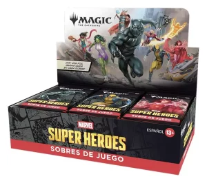 Magic the Gathering Marvel Super Heroes Play Booster Display (30) in Italiano