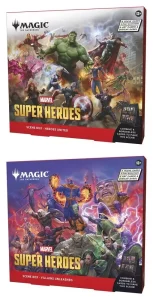 Magic the Gathering Marvel Super Heroes Scene Box Display (4) Inglese