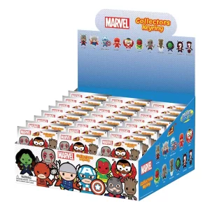 Marvel Clip per Borsa in PVC 3D - Serie 2 Display (24)