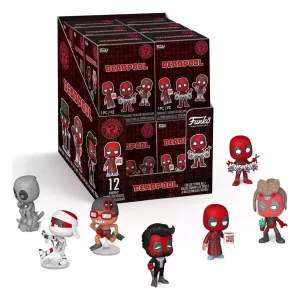 Marvel: Deadpool Mystery Mini Figures - Display da 12 (5 cm)