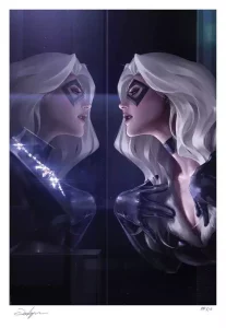 Stampa d'Arte Marvel Fine Art Black Cat 46 x 61 cm - non incorniciata