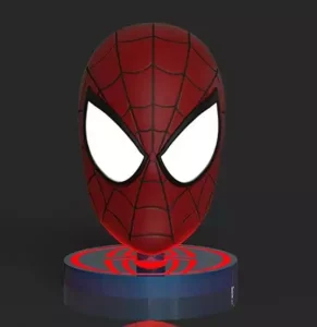 Luce LED Testa Spider-Man Marvel 30 cm