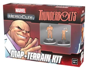 Marvel HeroClix: Kit Mappa e Terreno Thunderbolts – Versione Inglese