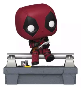 Marvel POP! Deluxe Vinyl Figure Deadpool sul Ponte - 9 cm