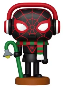 Marvel POP! Vinyl Figure: Miles Morales (Holiday S6) - 9 cm