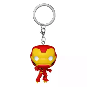 Marvel POP! Vinili Portachiavi 4 cm New Classics - Iron Man Display (12)
