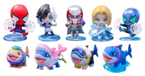 Marvel Rivals Cosbi: Display da 8 Mini Figure Collezionabili (10 cm)