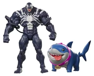 Marvel Rivals: Action Figure Marvel Legends Venom & Jeff the Land Shark - Set da 2 (15 cm)