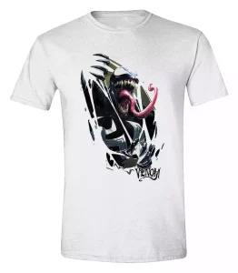 T-Shirt Marvel Venom Taglio Strappato - L
