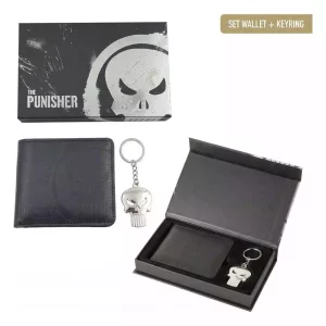 Set Regalo Portafoglio Marvel Punisher