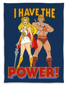 Coperta in Pile Masters of the Universe 130 x 160 cm