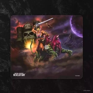 Tappetino Mouse Masters of the Universe: Revelation He-Man e Battle Cat - 25 x 22 cm