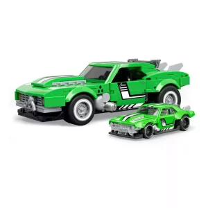 Mattel Brick Shop Hot Wheels Camaro Custom '68 – Set da Costruzione 1/32