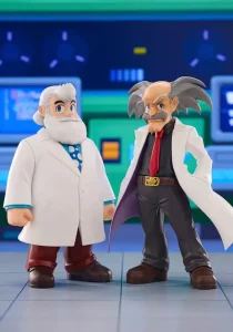 Mega Man Oshi Works: Set da 2 Figure PVC - Dr. Wily & Dr. Light