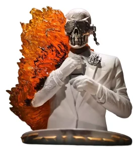 Statua in Vinile 3D Megadeth - Album di Studio Finale (15 cm)
