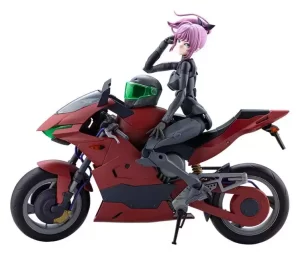 Megalomaria Emulator: Kit Modello da Assemblaggio con Moto Sportiva (16 cm)