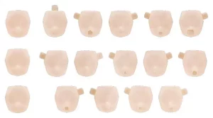 Kit Modellismo Megami Device M.S.G. Set di Volti Puni?Mofu 01 – Colore Pelle A