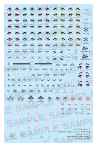 Kit Modellino Plastic Megami Device Yggdrasis Garm Ripper Avalanche - Set Decal