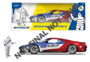 Modello in metallo Michelin Man 1/24 Ford GT 2017
