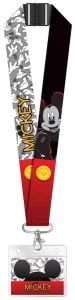 Portachiavi Deluxe Mickey Mouse con Portacarte