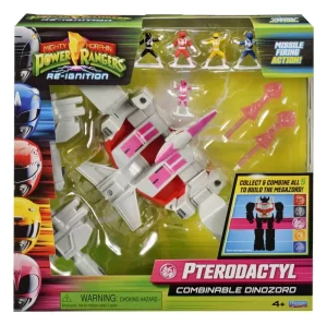 Action Figure Pterodattilo Dinozord Combinabile Mighty Morphin Power Rangers - 25 cm