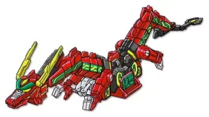 Action Figure Thunderzord Rosso - Power Rangers