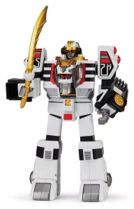 Action Figure White Tigerzord Power Rangers da 25 cm