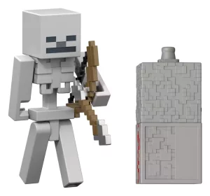 Action Figure Minecraft Scheletro 8 cm