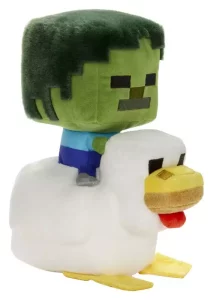 Minecraft Peluche Figurine Jockeys Chicken Deluxe 20 cm