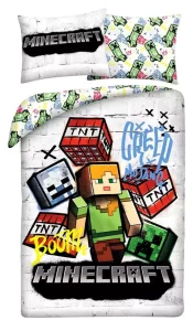 Set Lenzuolo Minecraft Edizione 11 - 140 x 200 cm / 70 x 90 cm