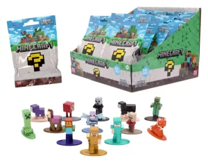 Minecraft Nanofigs Mini Figure da 4 cm - Display (24)