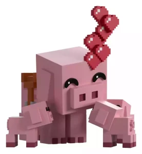 Minecraft: Famiglia di Maiali in Vinile - 8 cm