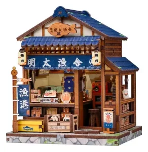 Kit Modellino Casa Miniatura Cucina Fukuoka Mentaiko - CuteBee