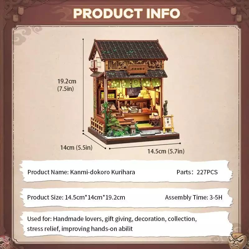miniature-house-model-kit-kanmi-dokoro-kurihara-19-x-15-cm-1784850700-3