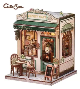 Kit Modellino Casa Miniature Cafè Sunny - CuteBee
