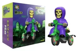 Veicolo Super Cycles Misfits Fiend (Viola con Trike Verde)