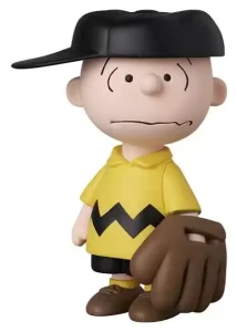 MLB × Peanuts UDF PVC Figure Chicago White Sox Charlie Brown - 9 cm