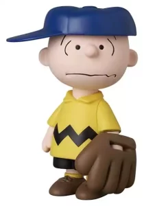 MLB × Peanuts UDF PVC Figure New York Mets Charlie Brown - 9 cm