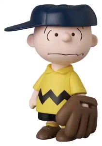 MLB × Peanuts UDF PVC Figure New York Yankees Charlie Brown - 9 cm