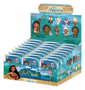 Moana: Display 24 Clip per Borse 3D PVC Serie 2