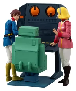 Gundam G.M.G. Collection EX: Postazione Operatore Radio Ponte White Base - Set Diorama (con omaggio)