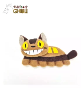 Mini Magnete Plush Totoro: Autobus Gatto da 7 cm