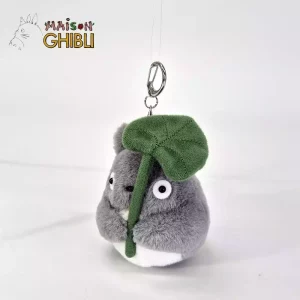 Portachiavi Totoro Grande con Foglia - My Neighbor Totoro