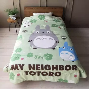 Piumino Totoro Natsu Foglia Verde