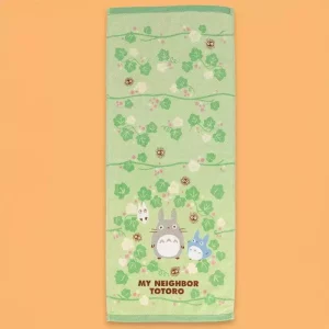 Asciugamano My Neighbor Totoro Natsu Foglia Verde 34x80 cm