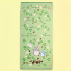 Asciugamano Totoro Foglia Verde 70 x 140 cm
