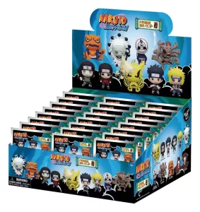 Display 24 Bustine Sorpresa Naruto Portachiavi in Schiuma